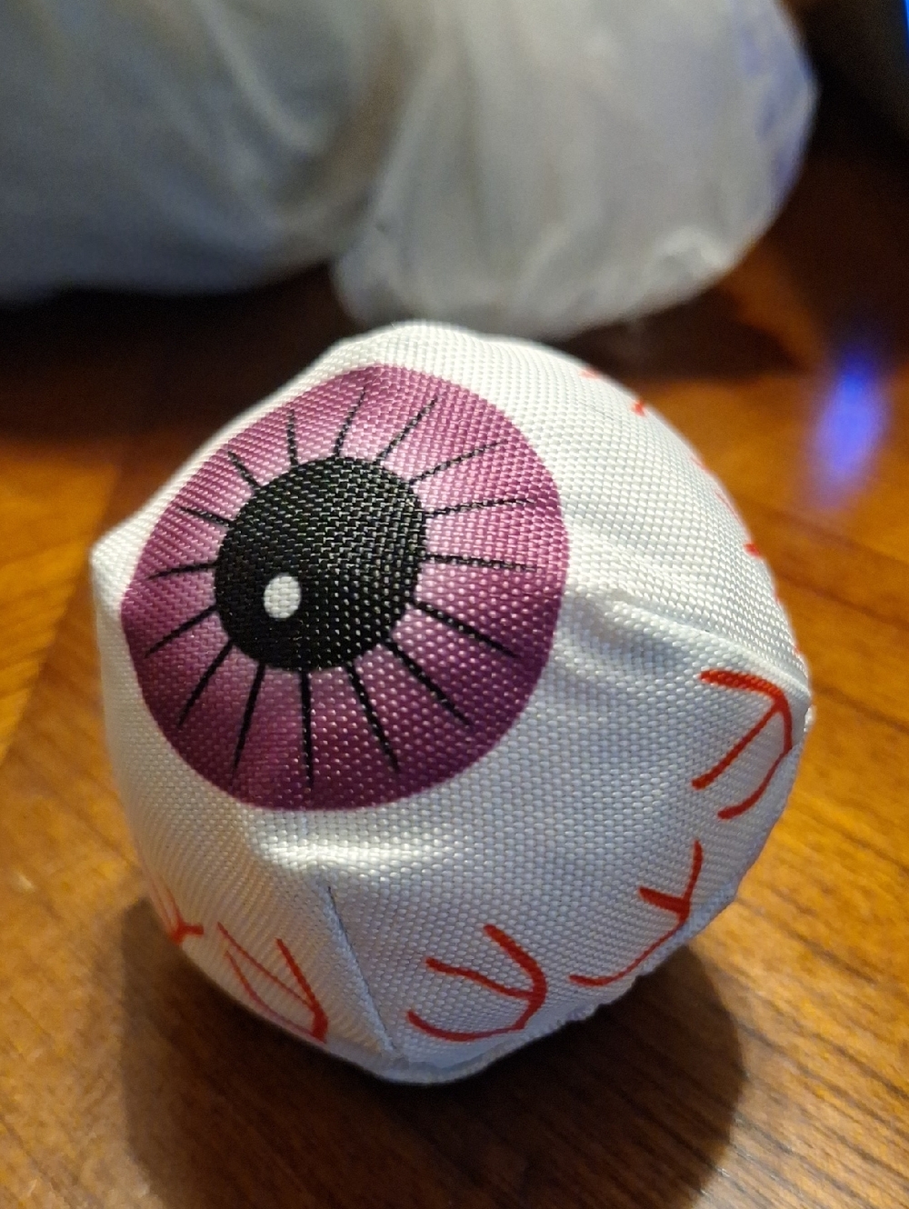 Novelty Eyeball Plush Toy - Purple Iris